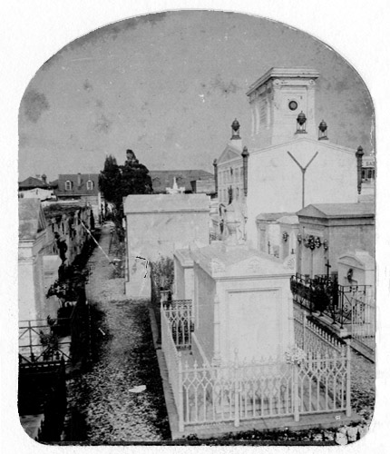 No. 398 Old St. Louis Cemetery Date: ca: 1875, By George François Mugnier, Louisiana State Library