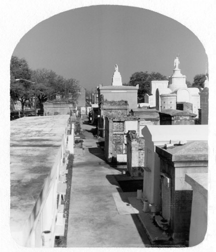 Same view of Conti Alley Tombscape, By Joseph P. Mattera, 2001.